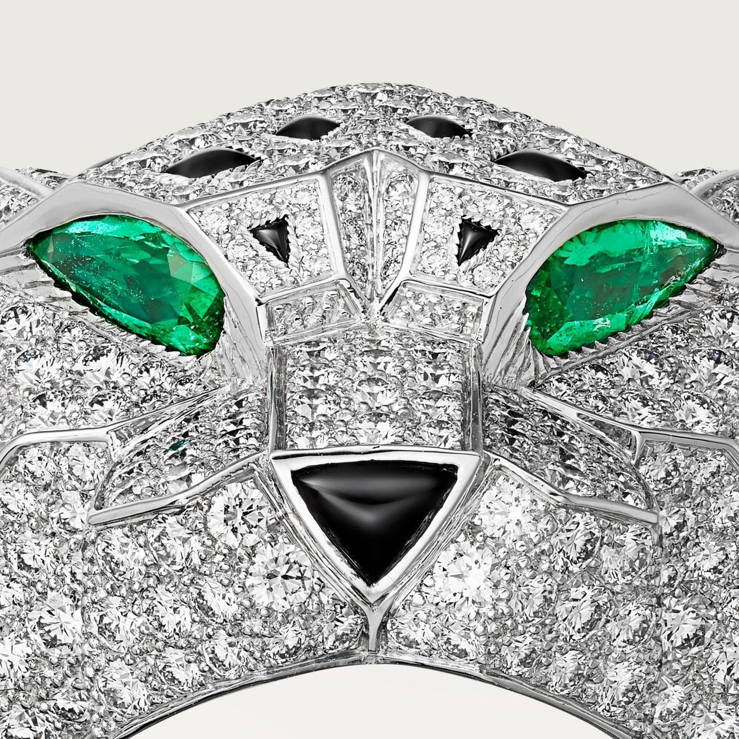 Bague Panthère de Cartier, pavée