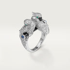 Bague Faune et Flore de Cartier, pavée