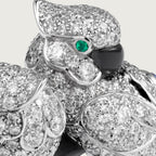 Bague Faune et Flore de Cartier, pavée