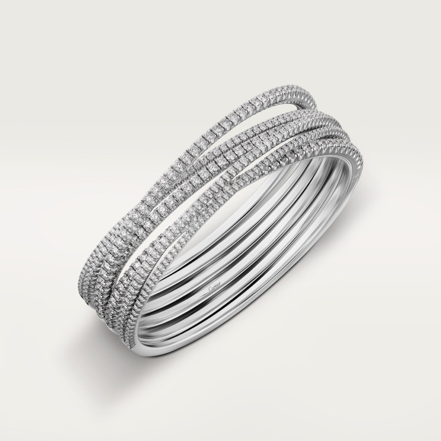Bracelet Etincelle de Cartier, semi-pavé