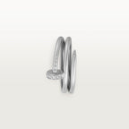 Bague Juste un Clou, double, diamants