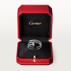 Bague Juste un Clou, double, diamants