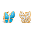 Boucles d'oreilles Deux Papillons