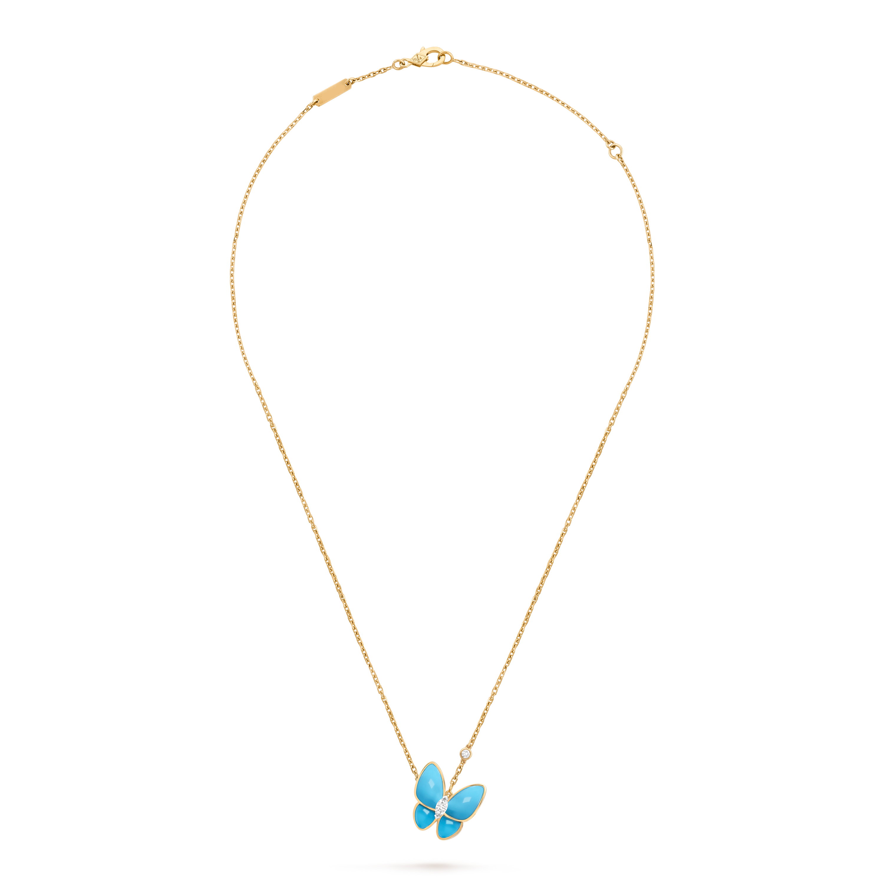 Pendentif Deux Papillons