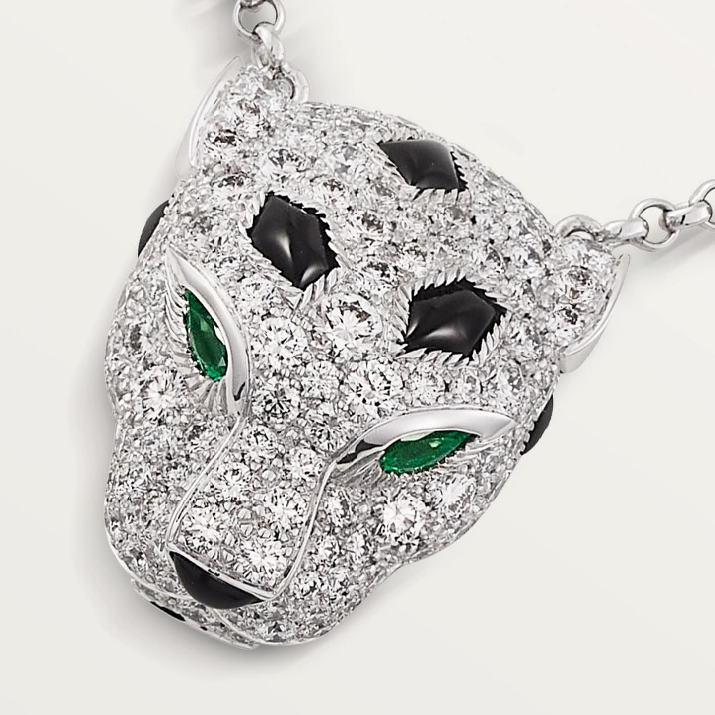 Pendentif Panthère de Cartier, pavé