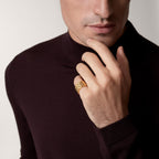 Bague Maillon Panthère, cinq rangs
