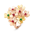 Bague Frivole, 8 fleurs
