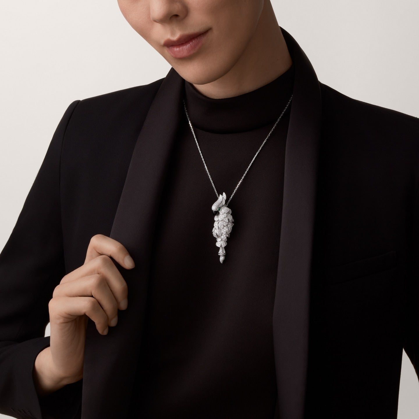 Collier Faune et Flore de Cartier, pavé