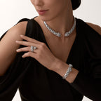 Collier torque Panthère de Cartier, articulé, pavé