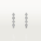 Boucles d'oreilles Pluie de Cartier, diamants