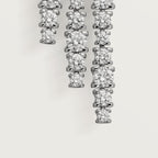 Boucles d'oreilles Lignes Essentielles, diamants taille brillant