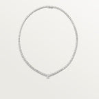 Collier Lignes Essentielles, diamants taille brillant