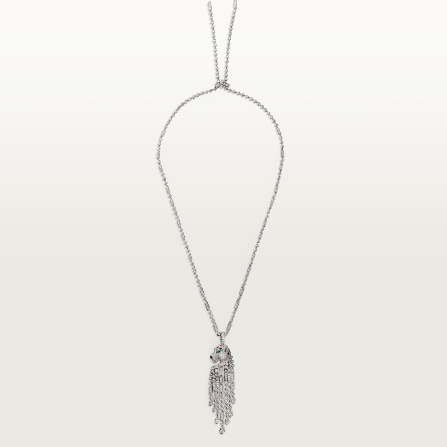 Sautoir Panthère de Cartier, grand modèle, pavé