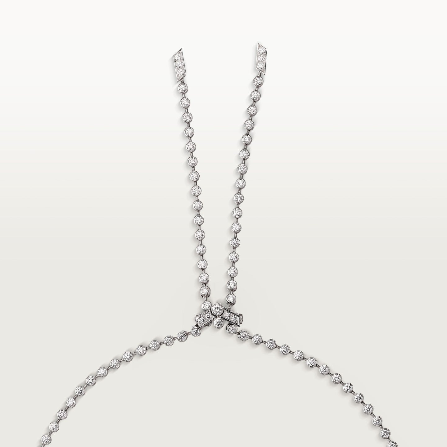 Sautoir Panthère de Cartier, grand modèle, pavé