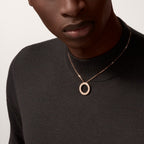 Pendentif LOVE rond