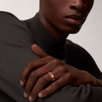 Bague LOVE, modèle classique, 3 diamants