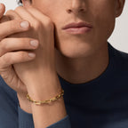 Bracelet Santos de Cartier, chaîne, moyen modèle