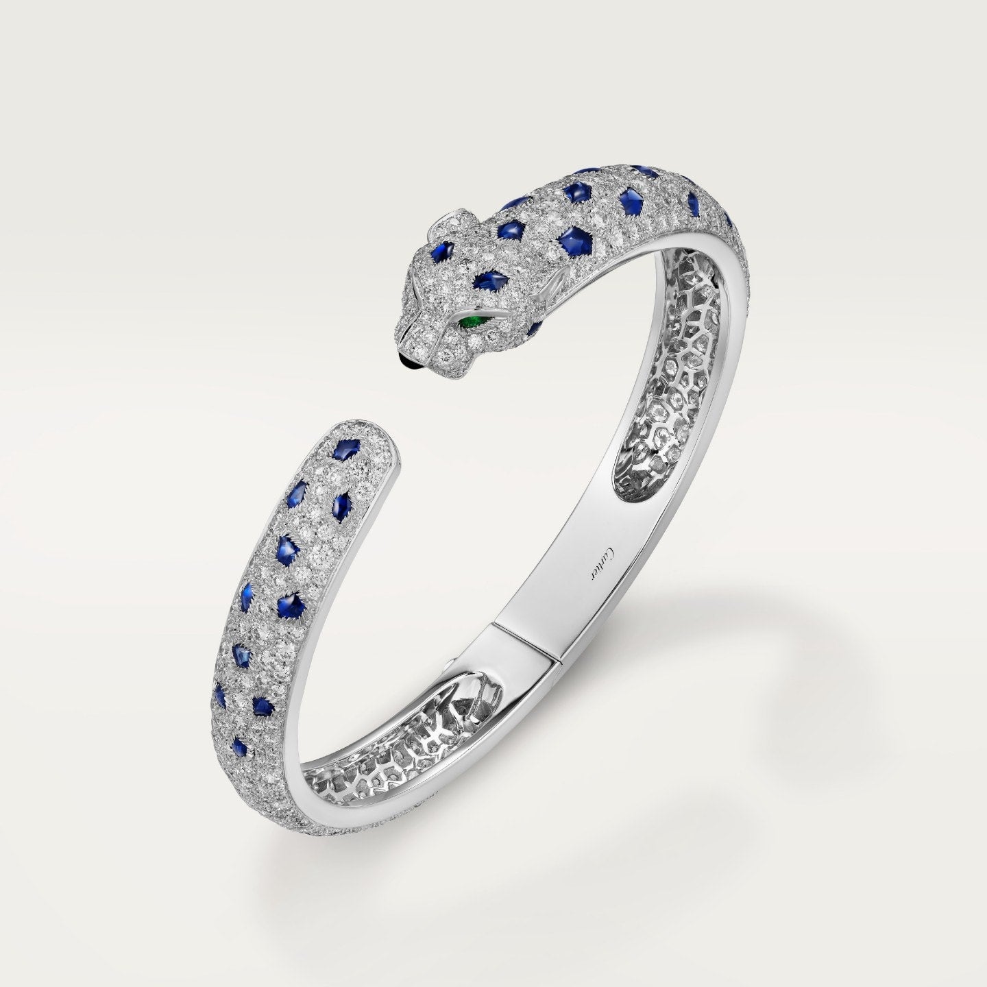 Bracelet Panthère de Cartier, moyen modèle, pavé