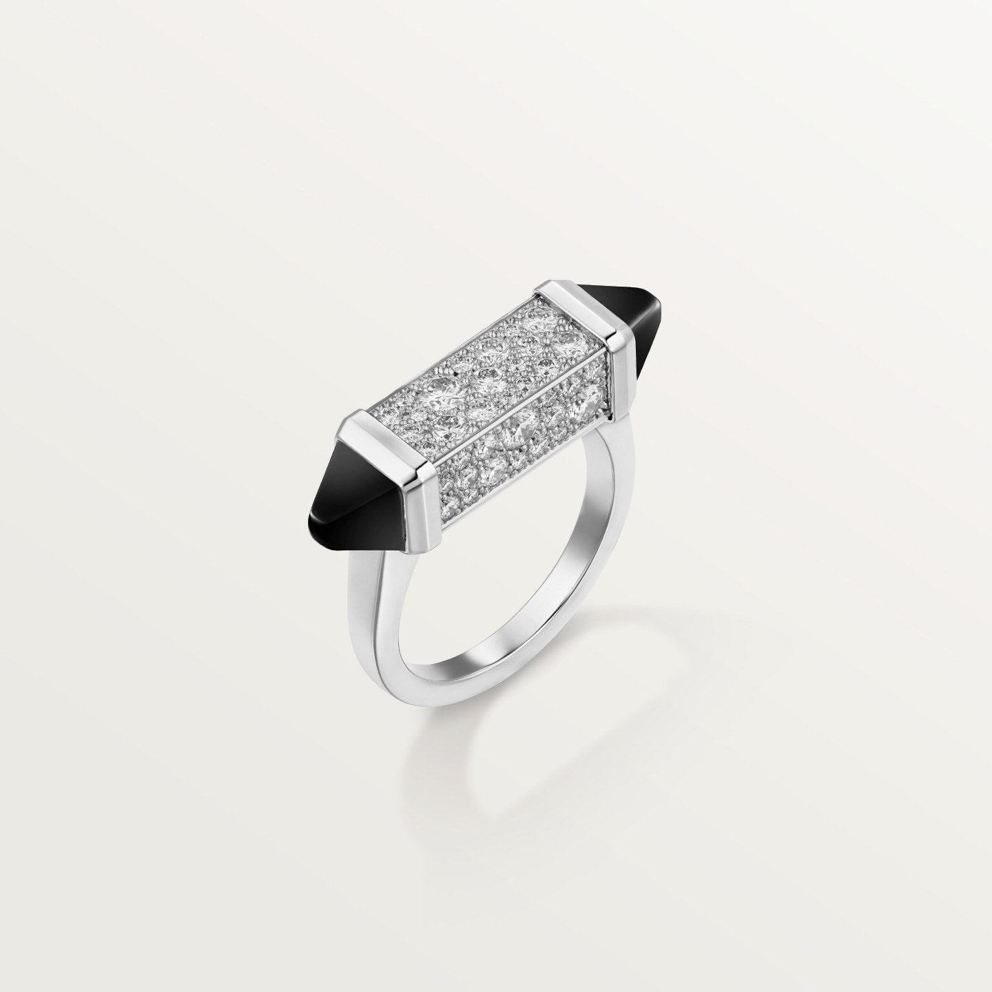 Bague Les Berlingots de Cartier, semi-pavée