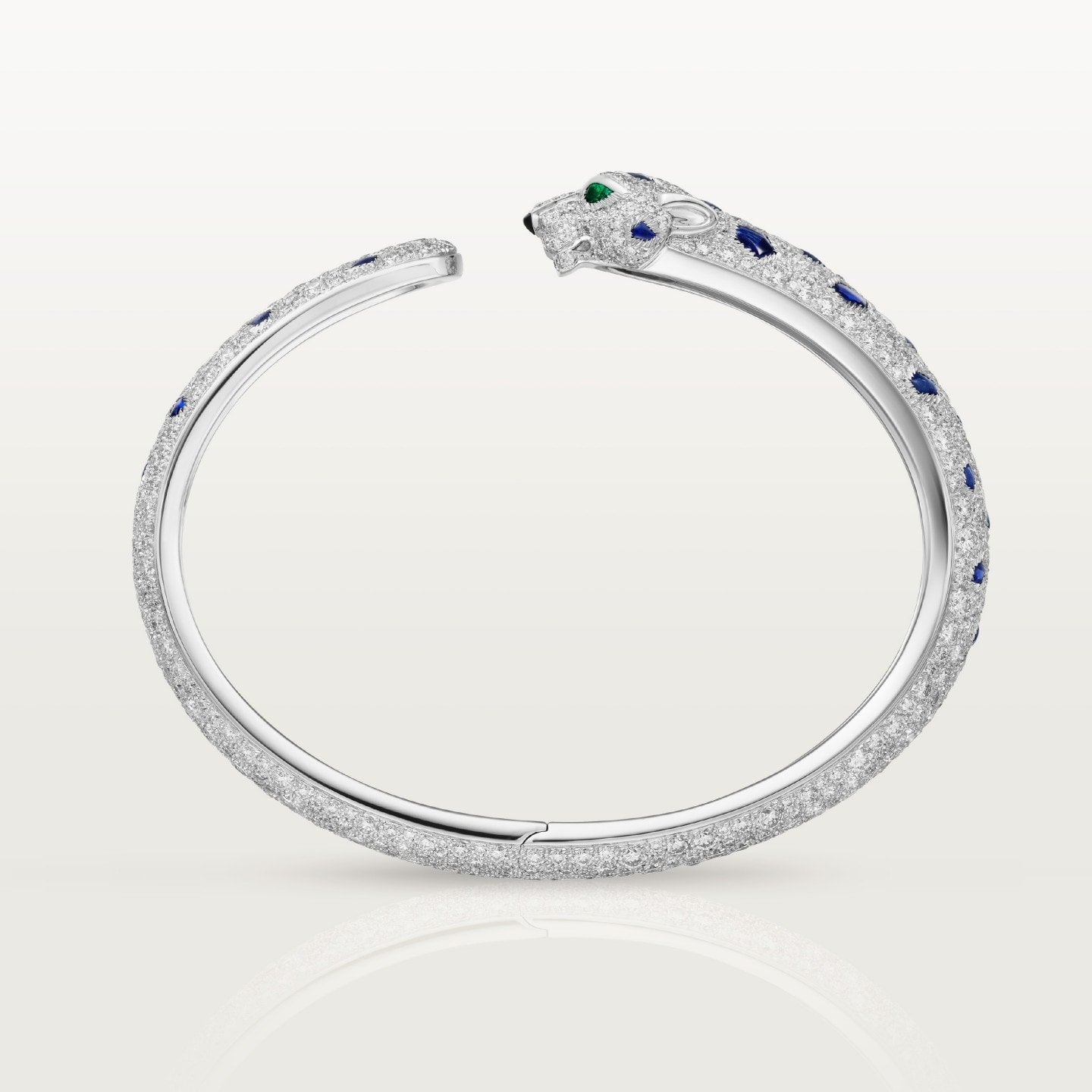 Bracelet Panthère de Cartier, moyen modèle, pavé