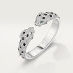 Bracelet Panthère de Cartier, articulé, pavé