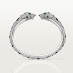 Bracelet Panthère de Cartier, articulé, pavé