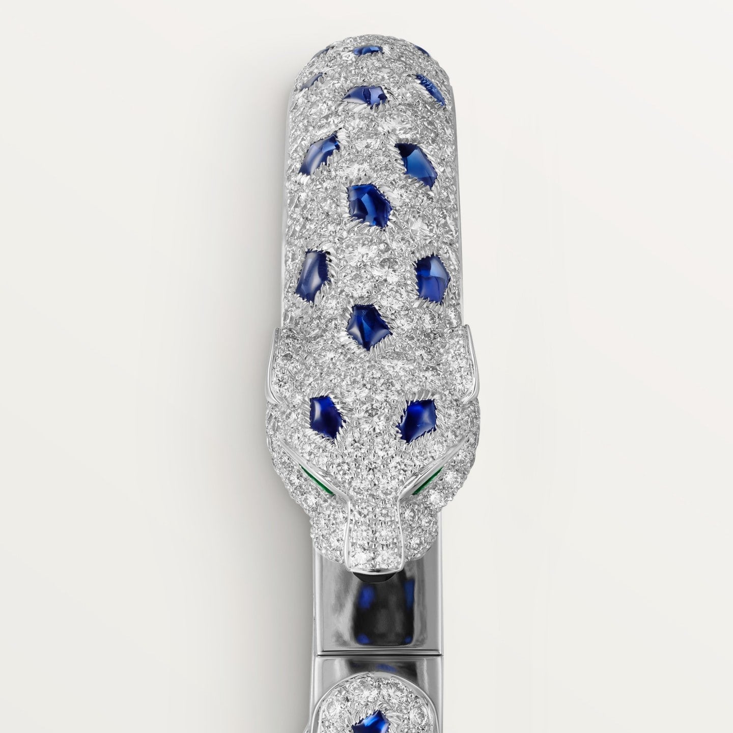 Bracelet Panthère de Cartier, moyen modèle, pavé