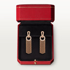 Boucles d'oreilles Agrafe, semi-pavées