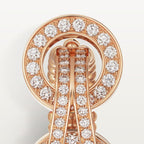 Bague Agrafe, semi-pavée