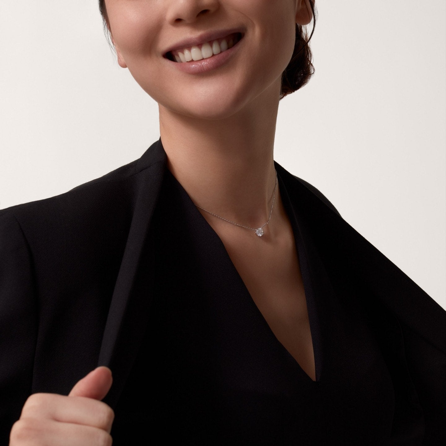 Pendentif 1895, diamant taille brillant