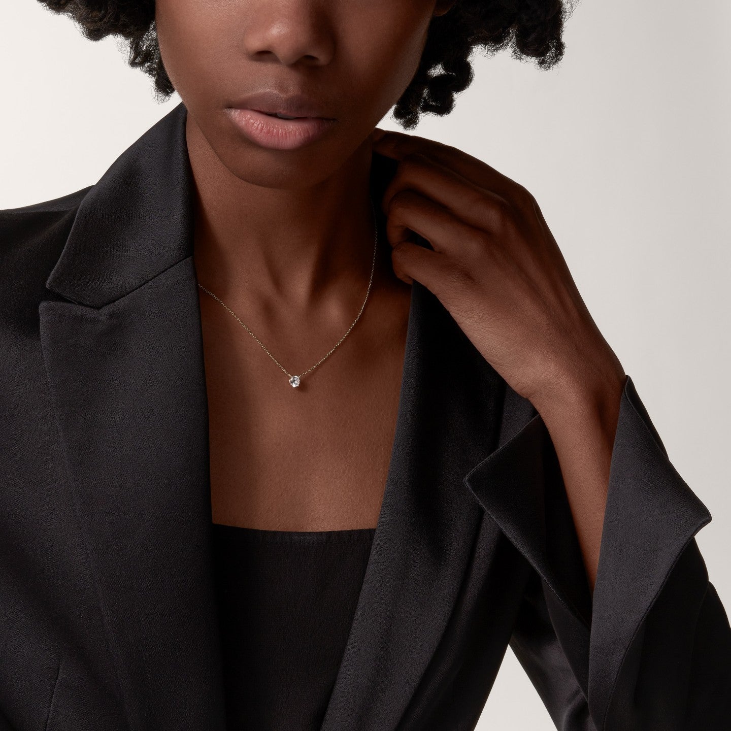 Pendentif 1895, diamant taille brillant