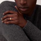 Bague LOVE, petit modèle, 8 diamants