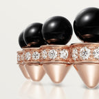 Bague Clash de Cartier, onyx , modèle extra-large, diamants