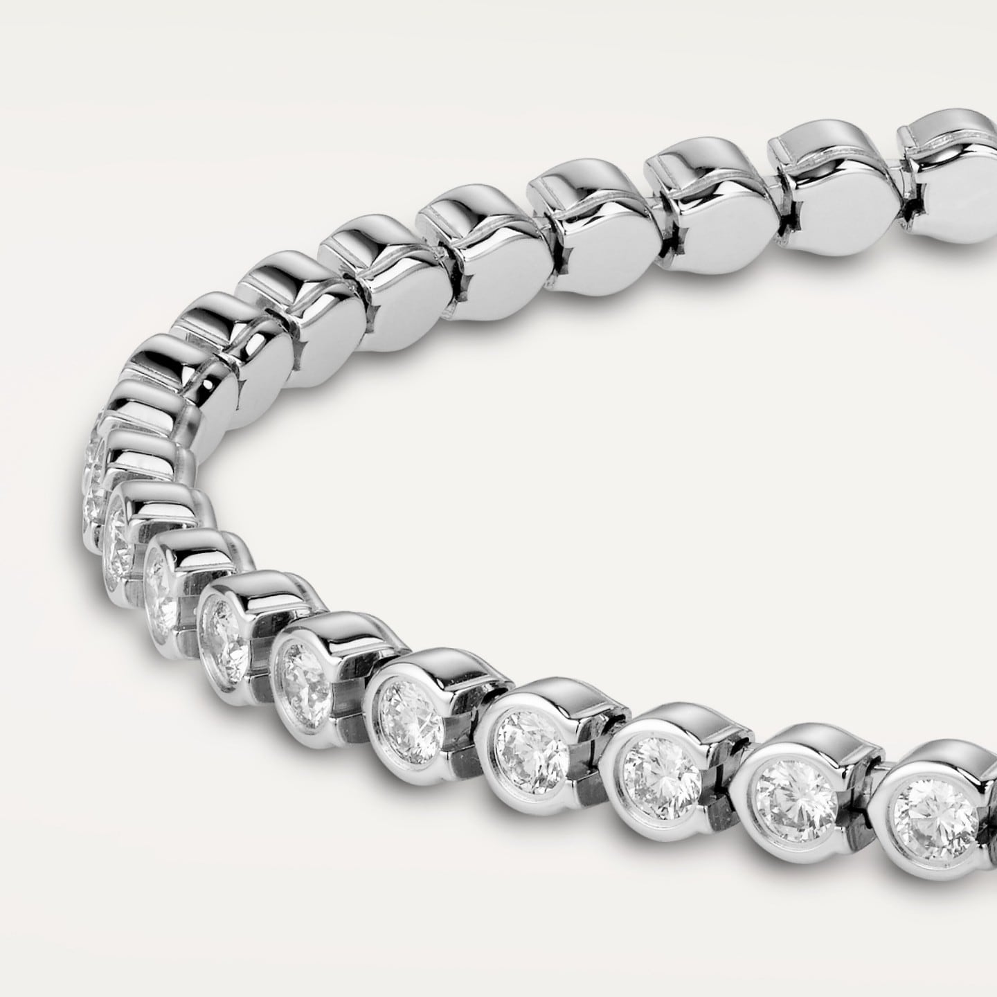 Bracelet Lignes Essentielles, diamants taille brillant
