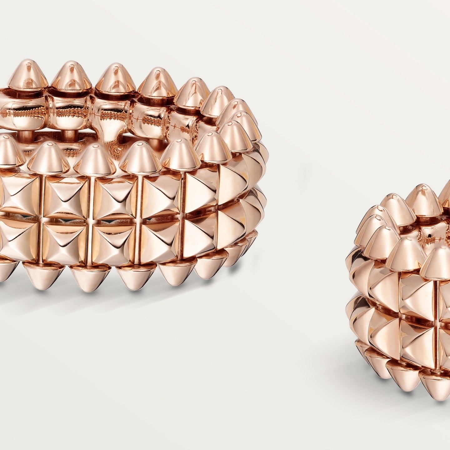 Créoles Clash de Cartier, double