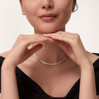 Collier torque LOVE, pavé