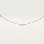 Pendentif Cartier d'Amour, diamant taille brillant, mini modèle