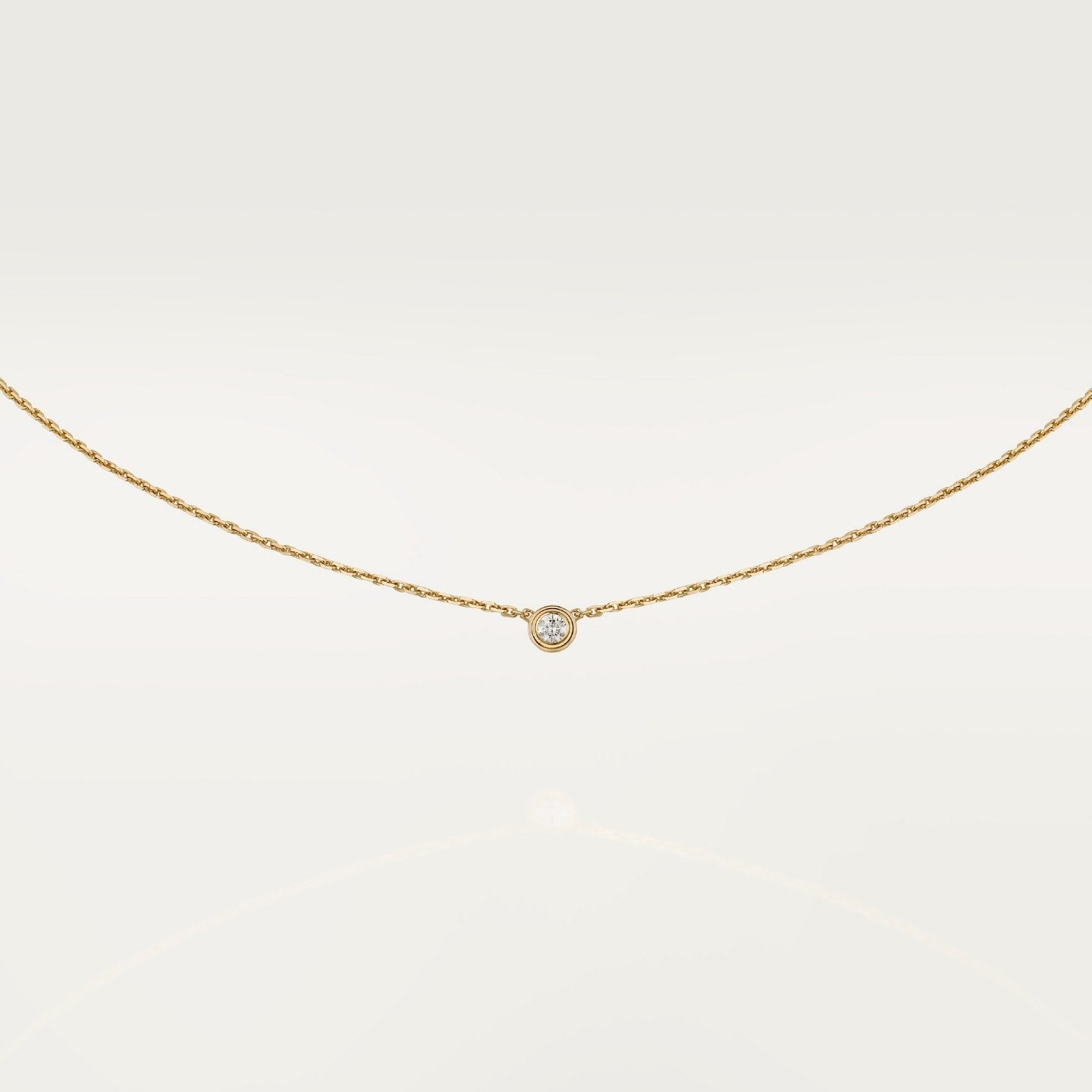 Pendentif Cartier d'Amour, diamant taille brillant, mini modèle