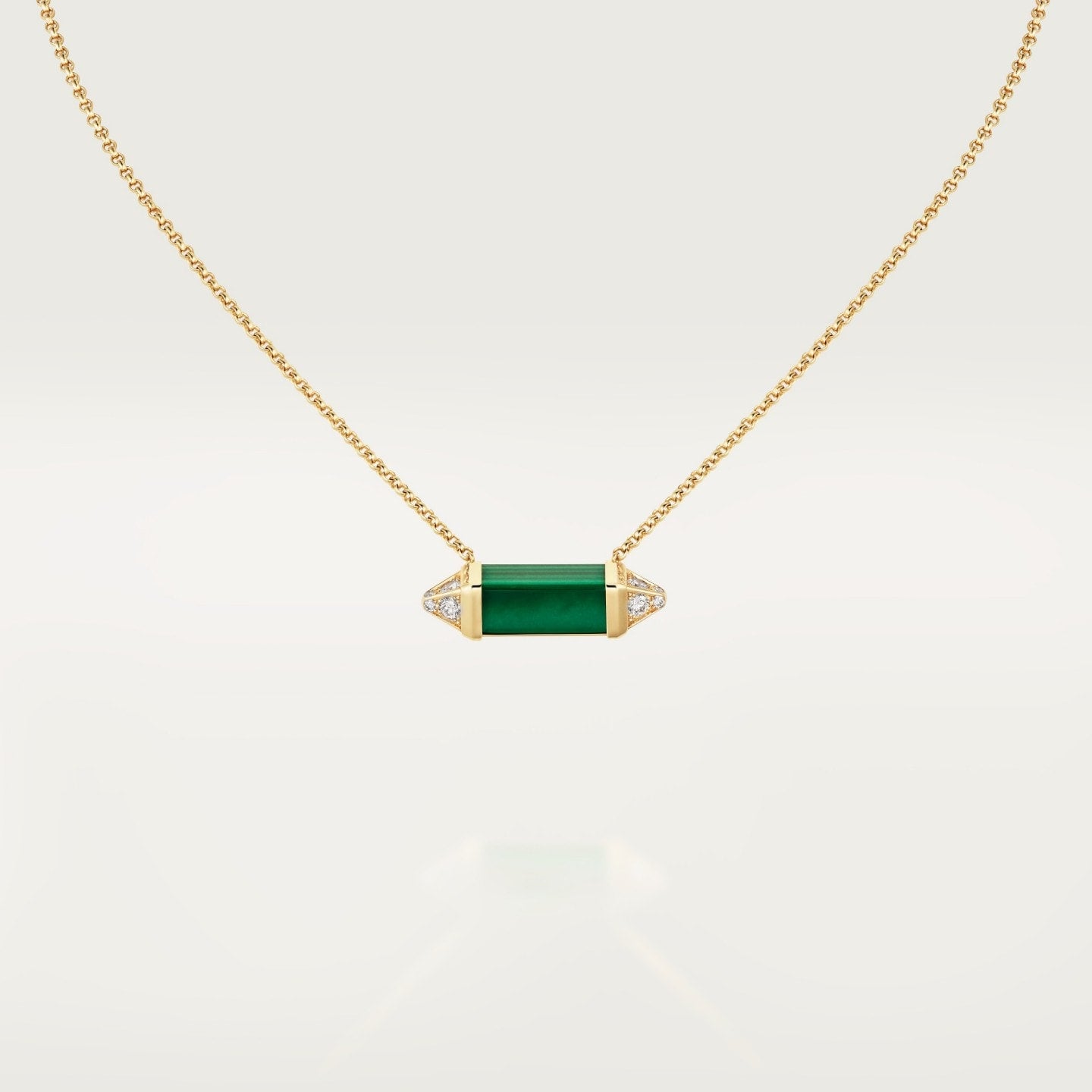 Pendentif Les Berlingots de Cartier, semi-pavé