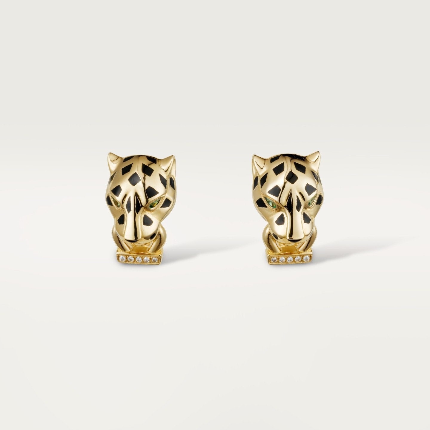 Boucles d'oreilles Panthère de Cartier, diamants