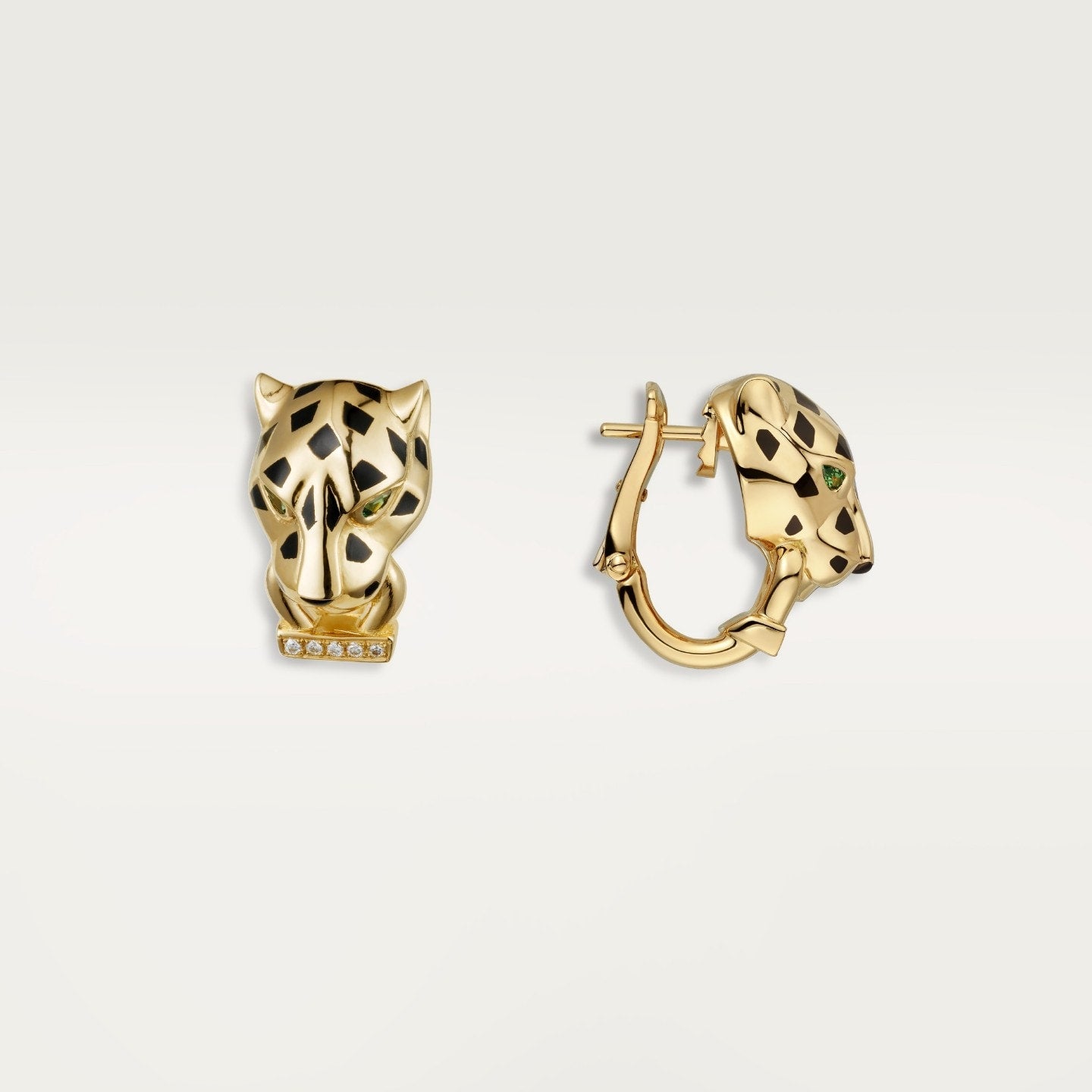 Boucles d'oreilles Panthère de Cartier, diamants