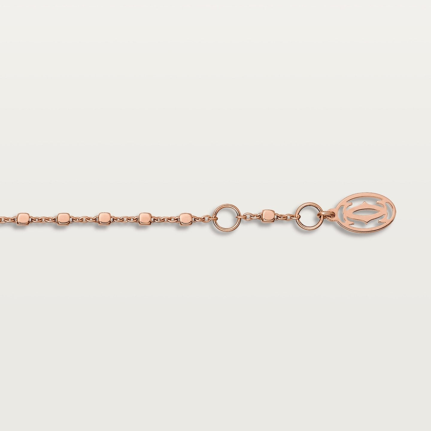 Bracelet Panthère de Cartier, sur chaine, diamants