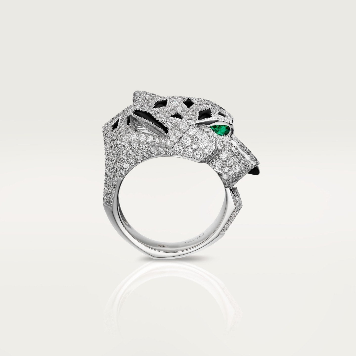 Bague Panthère de Cartier, pavée