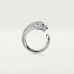 Bague Panthère de Cartier, moyen modèle, semi-pavée