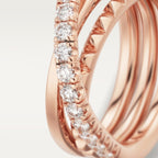 Bague Etincelle de Cartier, semi-pavée