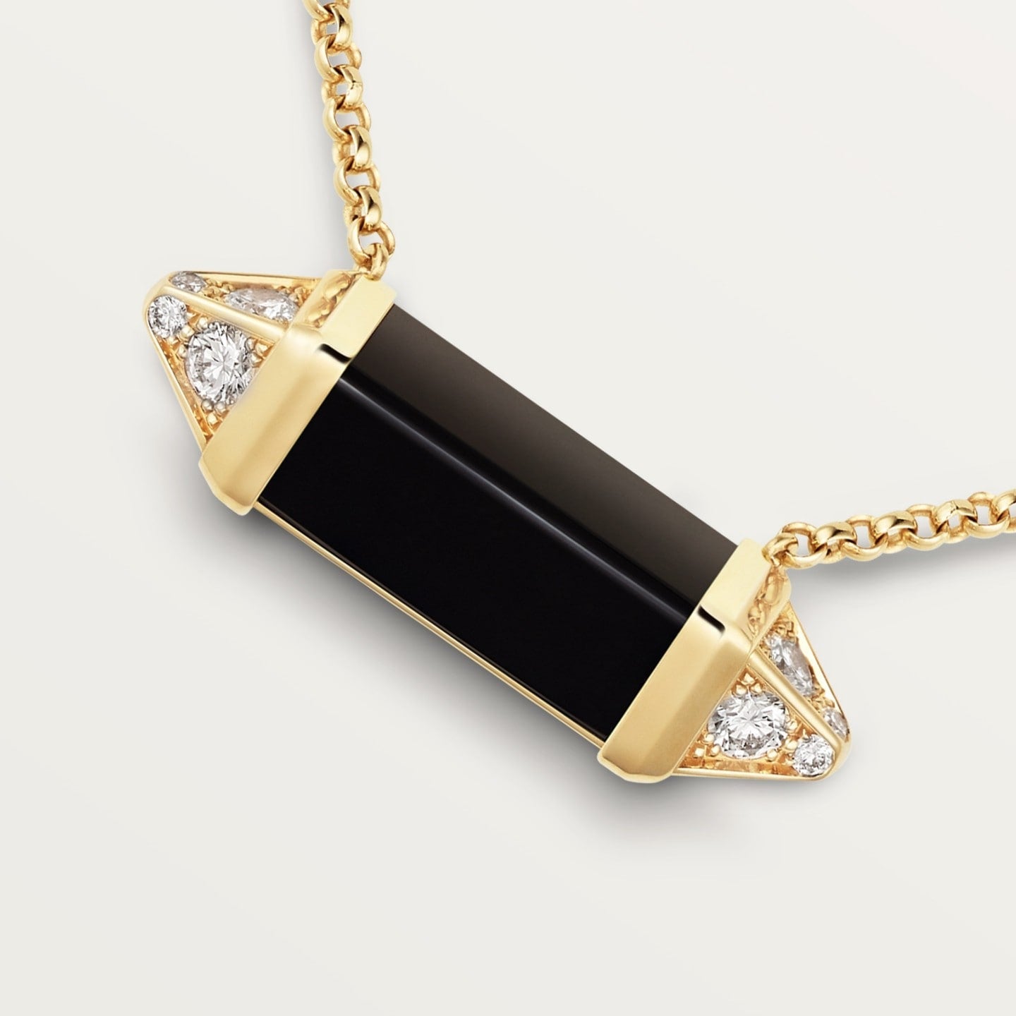 Pendentif Les Berlingots de Cartier, semi-pavé