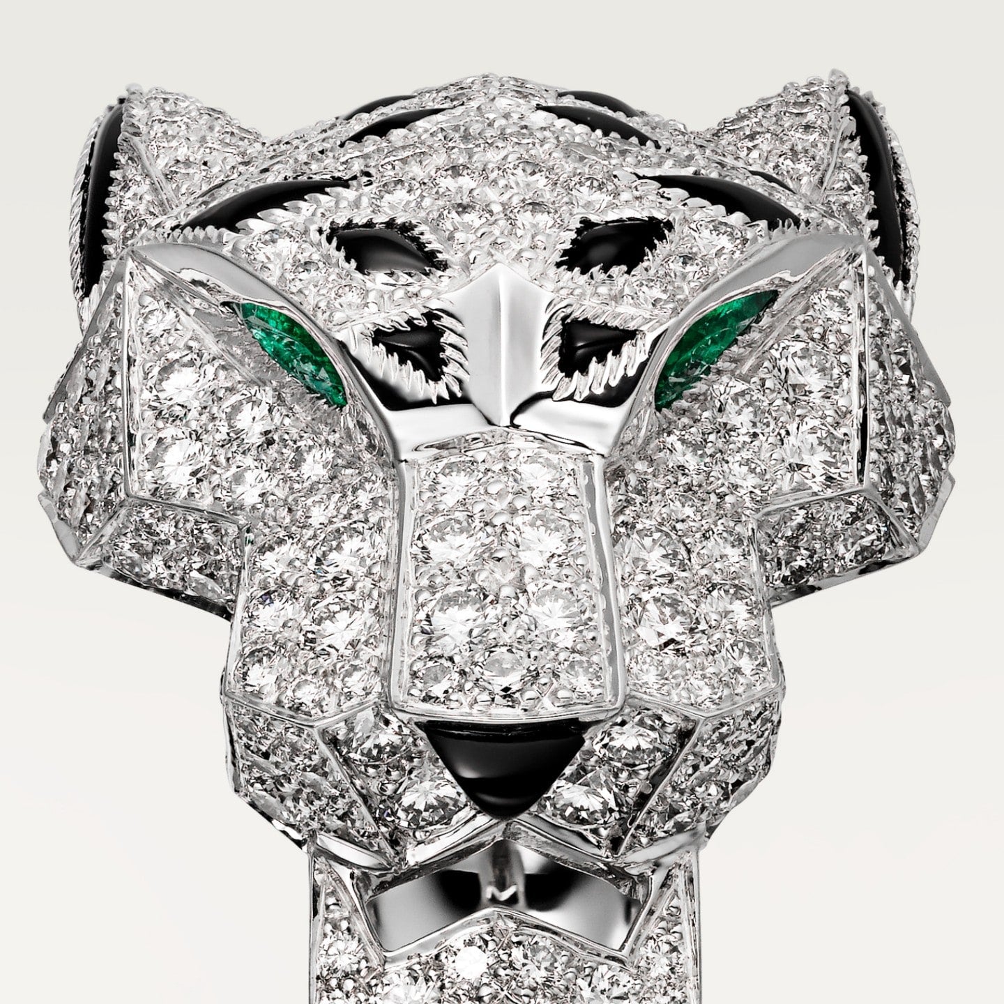 Bague Panthère de Cartier, pavée