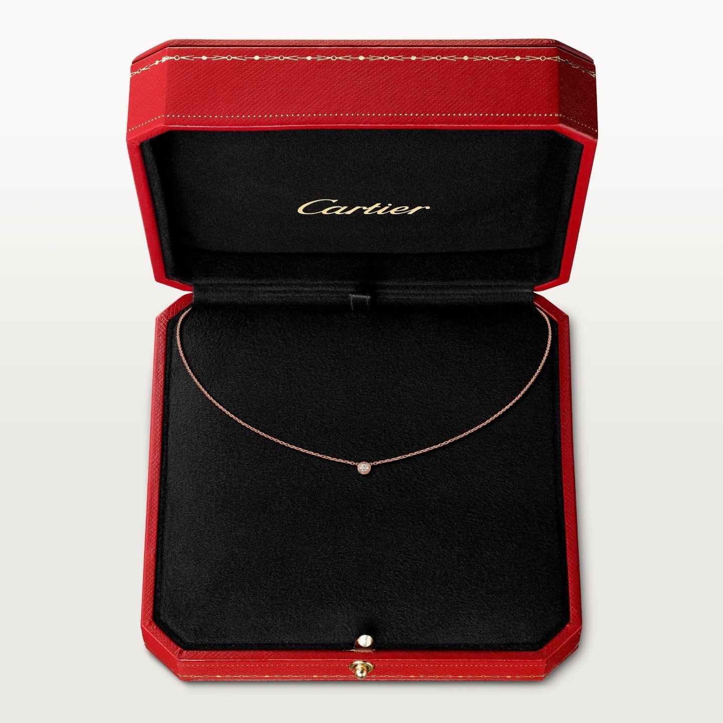 Pendentif Cartier d'Amour, diamant taille brillant, mini modèle