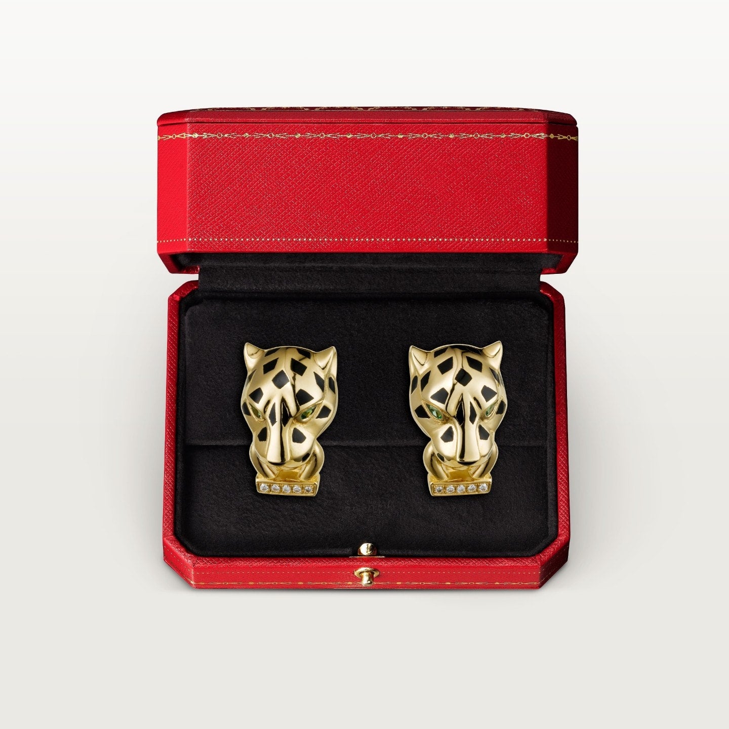 Boucles d'oreilles Panthère de Cartier, diamants