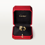 Bague Panthère de Cartier, moyen modèle, semi-pavée